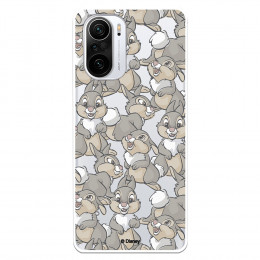 Funda para Xiaomi Poco F3 Oficial de Disney Tambor Patrones - Bambi