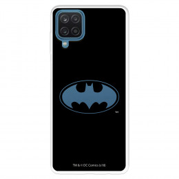 Funda para Samsung Galaxy A22 4G Oficial de DC Comics Batman Logo Transparente - DC Comics