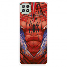 Funda para Samsung Galaxy A22 5G Oficial de Marvel Spiderman Torso - Marvel