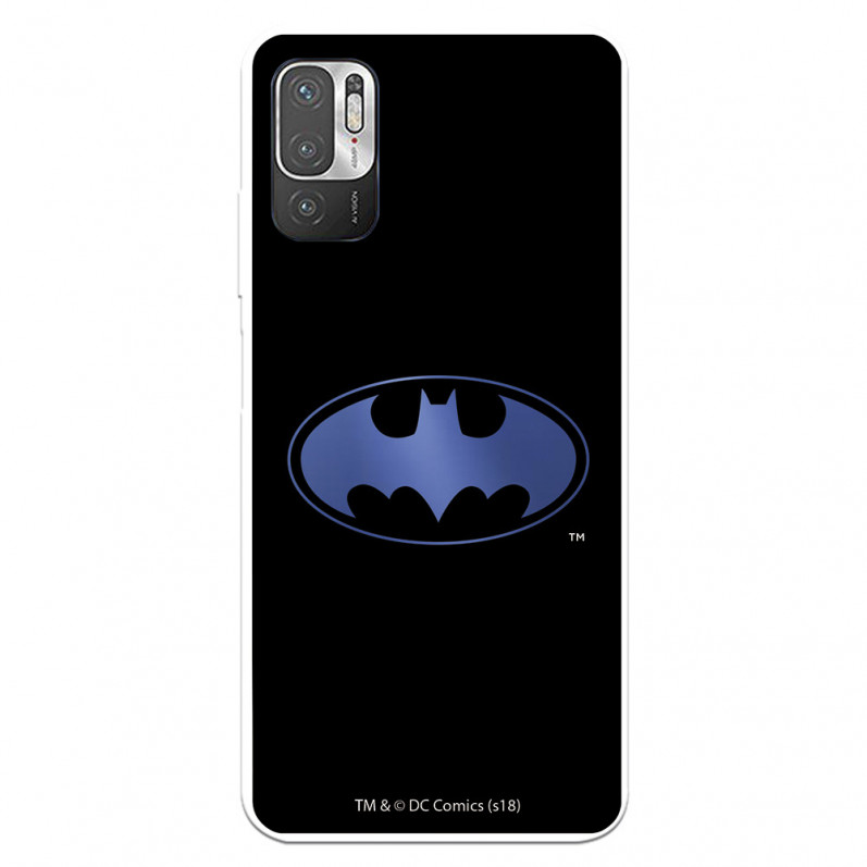 Funda para Xiaomi Redmi Note 10 5G Oficial de DC Comics Batman Logo Transparente - DC Comics