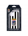 Carcasa para Vivo X51 del Badajoz Escudo Blanquinegro - Licencia Oficial Club Deportivo Badajoz