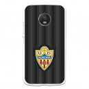 Carcasa Oficial UD Almería fondo negro para Motorola Moto G5- La Casa de las Carcasas