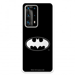Funda para Huawei P40 Pro Plus Oficial de DC Comics Batman Logo Transparente - DC Comics