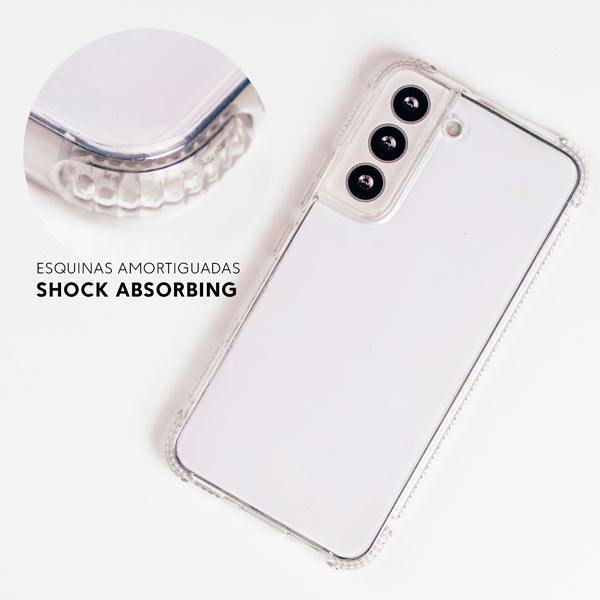 Funda Case para iPhone 13 Bumper Antishock Gris Resistente Antigolpe  GENERICO