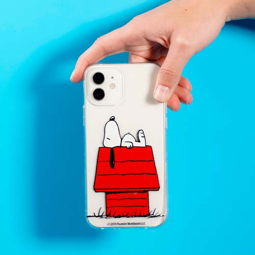 Estuche rígido Snoopy para iPhone 15 Pro